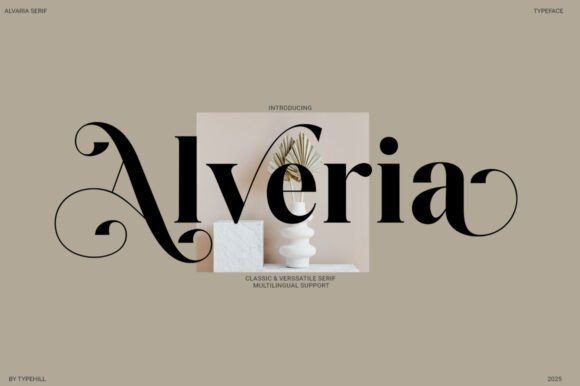 Alveria Serif: A Refined Typeface for Editorial Design and Publishing