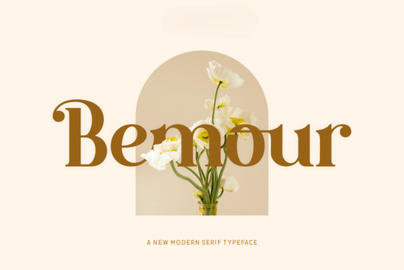 Bemour Serif Font: A Graceful Typeface for Handmade Products