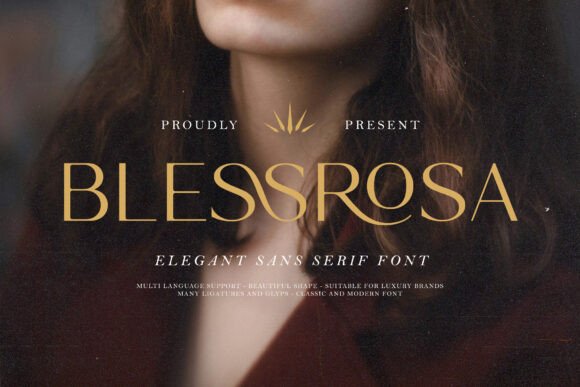 Blessrosa Font: A Simple Way to Make Your Brand Look Polished