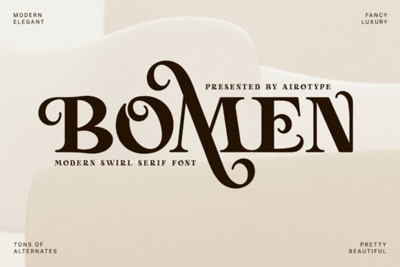 Bomen: A Campaign-Tested Serif Font That Delivers on Impact