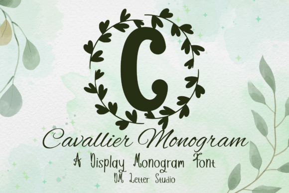 Cavallier Monogram: A Timeless Display Font