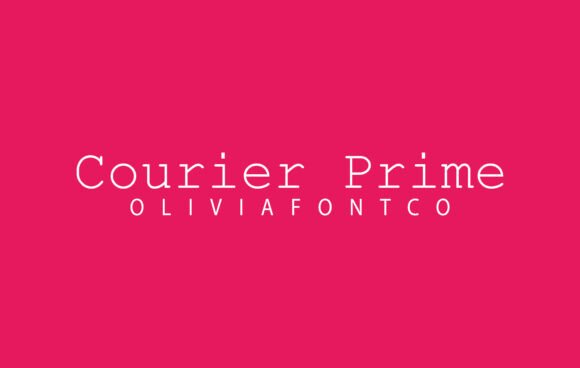 Courier Prime: The Serif Font That Gives Small Business Branding a Romantic Edge