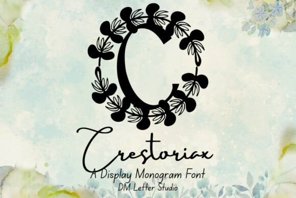 Crestoriax Monogram: Refined Typography for Modern Brand Content