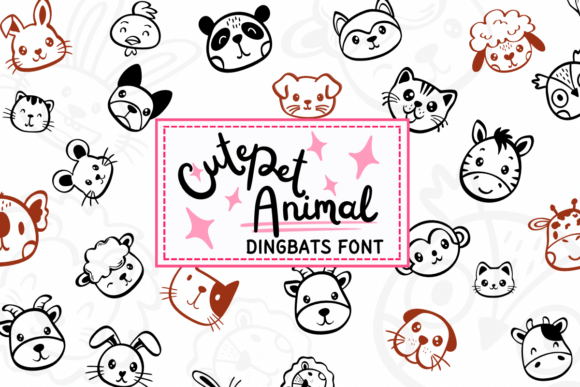 Cute Pet Animal: A Designer’s Review of This Playful Dingbat Font
