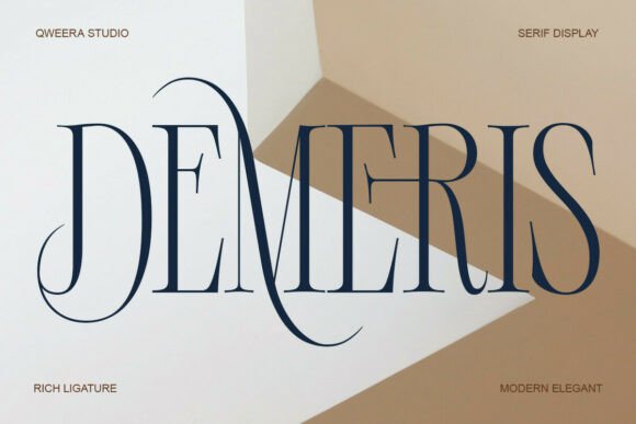 Demeris: A Font That Elevates Your Brand