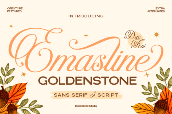 Emasline Goldenstone: A Warm Font for Thoughtful Design
