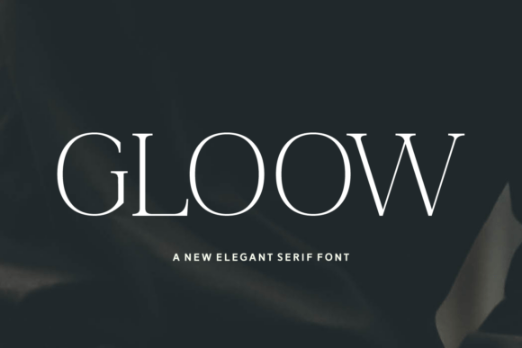 Gloow: A Serif Font Built for Modern Brand Storytelling