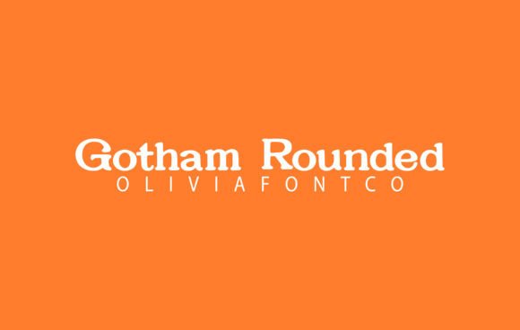 Gotham Rounded: A Handwritten Serif for Web Design