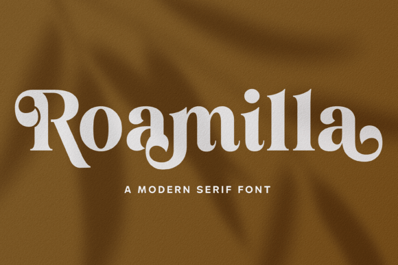 Roamilla: A Serif Font for Warm Branding