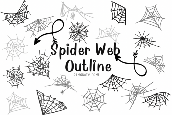 Spider Web Outline Brings Grit and Clarity to Campaign Fonts