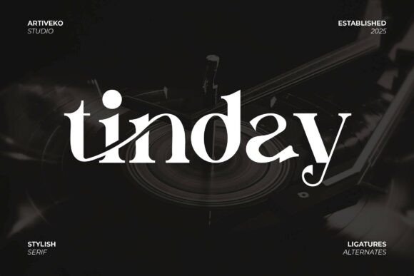 Tinday: A Refined Serif Font for Sophisticated Branding