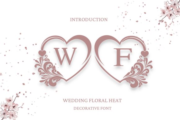 Wedding Floral Heart Brings Delicate Charm to Website Headers