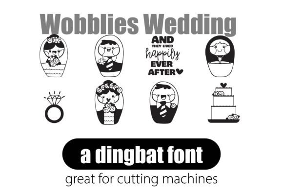 Wobblies Wedding Font for Editorial Design and Publishing