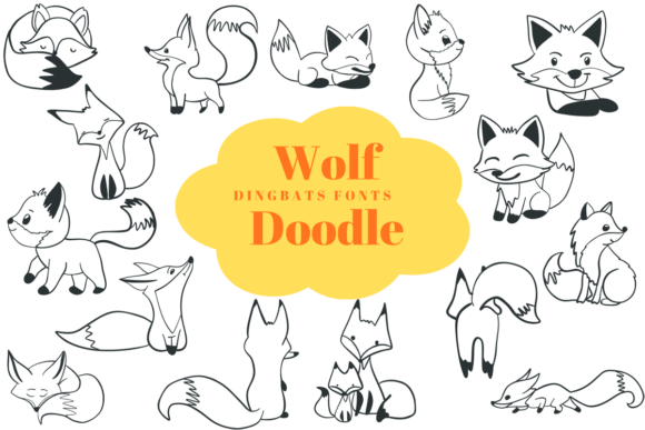Wolf Doodle: A Sketch-Style Dingbats Font That Gave My Small Business a Brand Upgrade